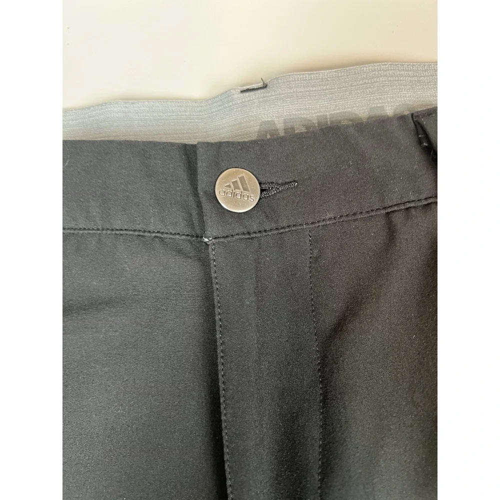 Adidas Shorts Men's Size 34 Golf Black Performance Stretch 11